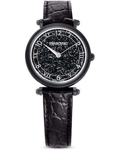Swarovski Crystalline Wonder Watch - Black