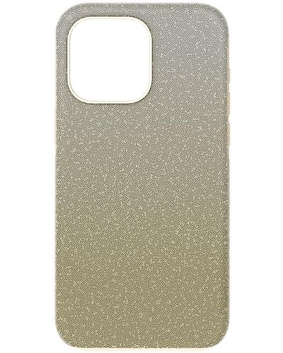Swarovski Custodia per smartphone high, sfumatura di colore, iphone® 15 pro max, tono dorato - Multicolore