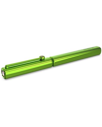 Swarovski Bolígrafo rollerball, talla cojin - Verde