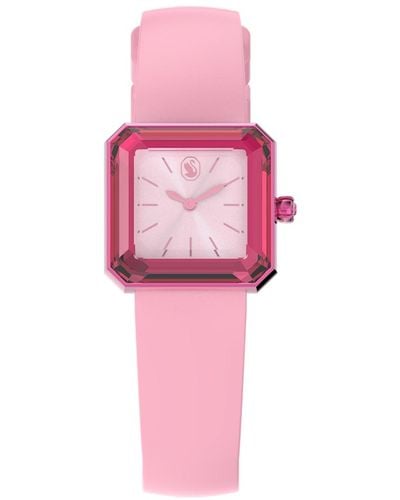 Swarovski Uhr - Pink