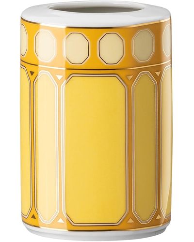 Swarovski Signum Vase - Yellow