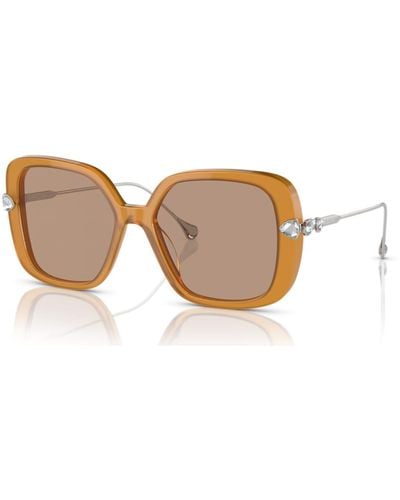 Swarovski Sunglasses - Brown