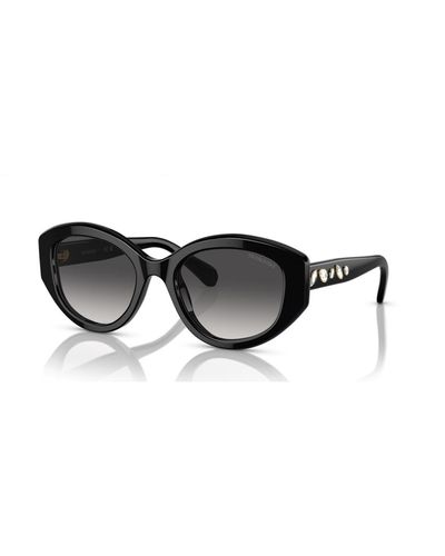 Swarovski Sonnenbrille, cateye-form, sk6005el - Schwarz