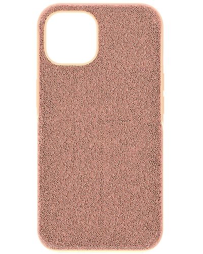 Swarovski Funda para smartphone high, iphone® 14, tono oro rosa