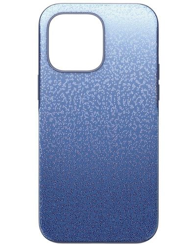Swarovski Custodia per smartphone high, sfumatura di colore, iphone® 14 pro max - Blu