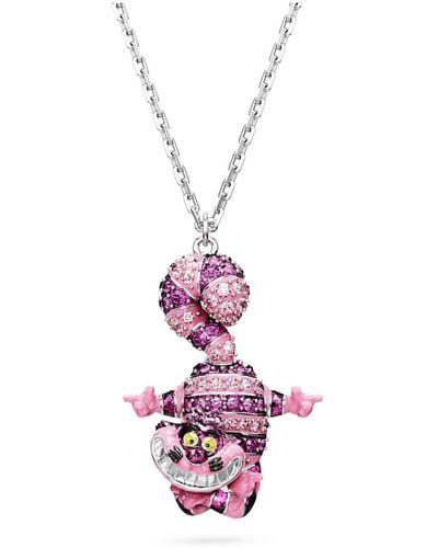 Swarovski Alice In Wonderland Pendant - Pink