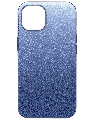 Swarovski Custodia per smartphone high, sfumatura di colore, iphone® 14 - Blu