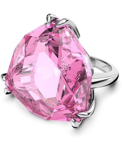 Swarovski Millenia Cocktail Ring - Pink