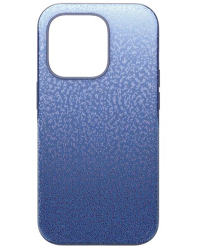 Swarovski Custodia per smartphone high, sfumatura di colore, iphone® 14 pro - Blu