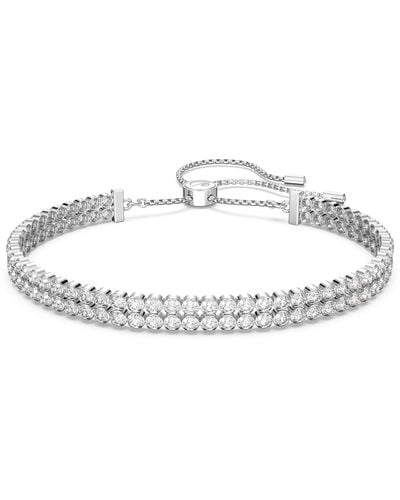 Swarovski Subtle Bracelet - Metallic