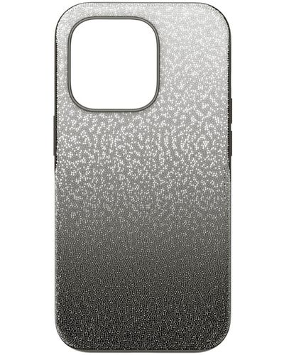 Swarovski Custodia per smartphone high, sfumatura di colore, iphone® 14 pro - Grigio