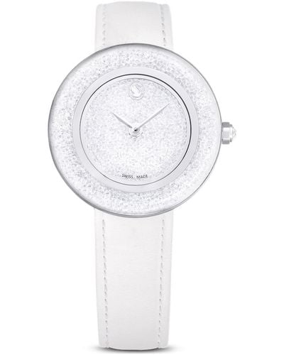 Swarovski Crystalline Lustre Watch - White
