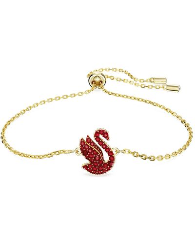 Swarovski Iconic Swan Bracelet - Metallic