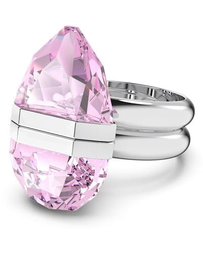 Swarovski Lucent ring - Pink