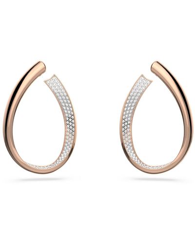 Swarovski Exist Hoop Earrings - Metallic