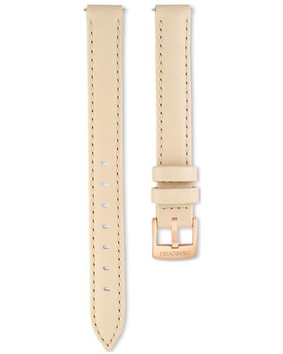 Swarovski Cinturino per orologio certa, larghezza 12 mm (0,47"), pelle - Neutro