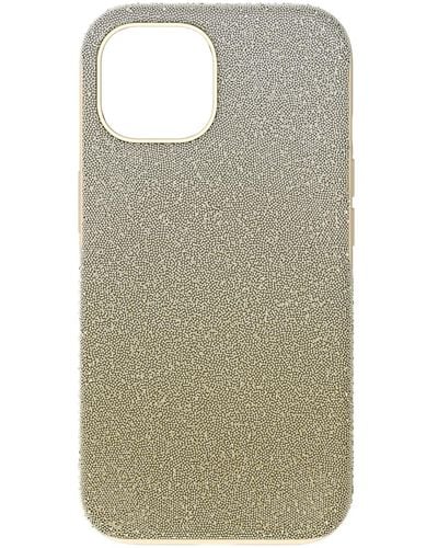 Swarovski High smartphone schutzhülle, farbverlauf, iphone® 15 - Grün