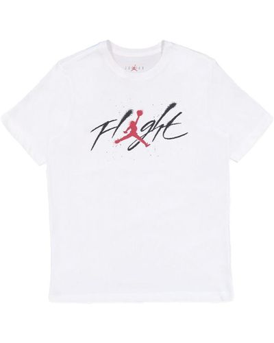 Nike Graphic T-shirt 'white/black/gym Red'