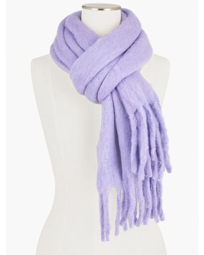 Talbots Luxe Blanket Scarf - Purple