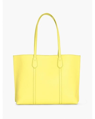 Talbots Leather Tote - Yellow
