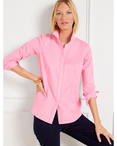 Talbots Non-iron Perfect Shirt - Pink