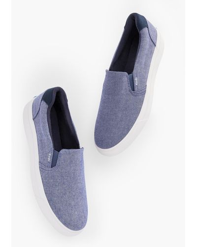Keds ® Pursuit Slip-on Canvas Sneakers - Blue
