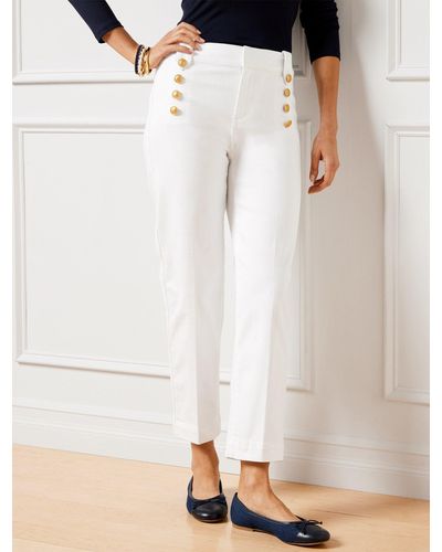 Talbots Sailor Jeans - White
