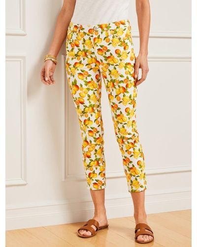 Talbots Jegging Crops - Yellow