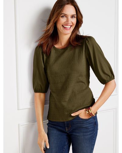 Talbots knit cheap tops