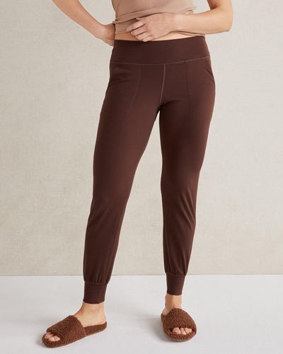 Talbots Balance Jogger Trousers - Brown
