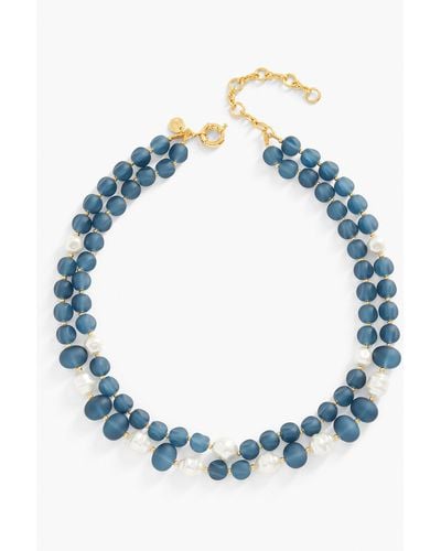 Talbots Fresh Air Necklace - Blue