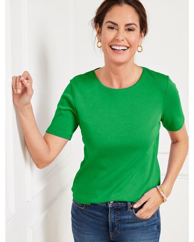 Talbots Crewneck T-shirt - Green