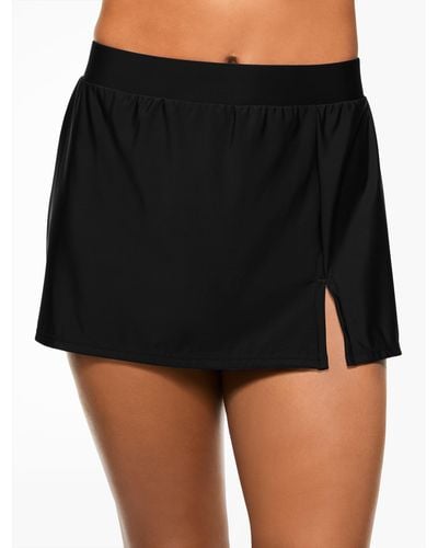 Miraclesuit fit and flare shop swim skirt
