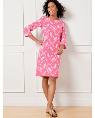 Talbots Shift Dress - Pink