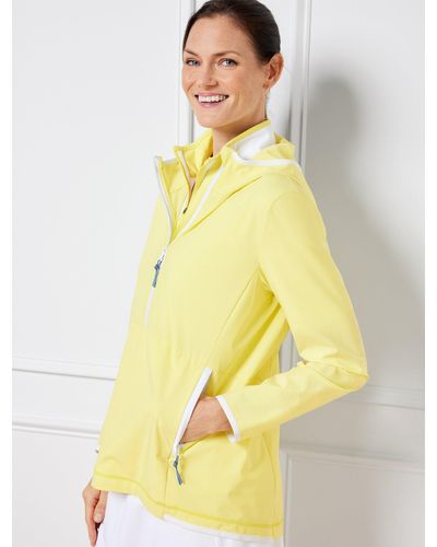 Talbots Water-resistant Jacket - Yellow