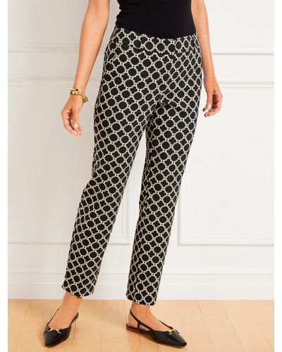 Talbots Hampshire Ankle Trousers - Black