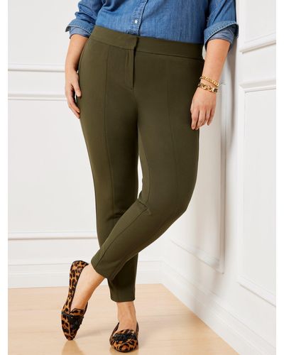 Talbots Plus Exclusive Portland Trousers - Green
