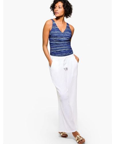 Miraclesuit ® Crinkle Gauze Beach Trousers - White
