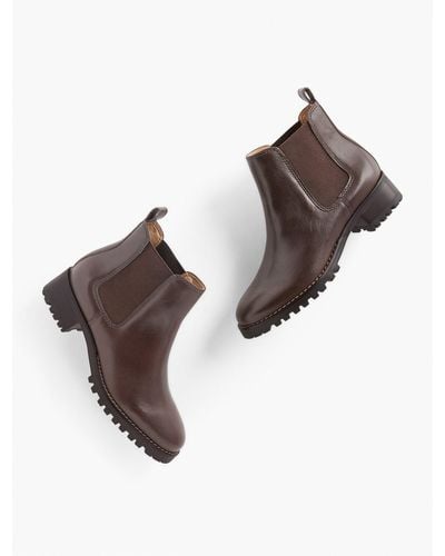 Talbots Tish Chelsea Boots - Brown