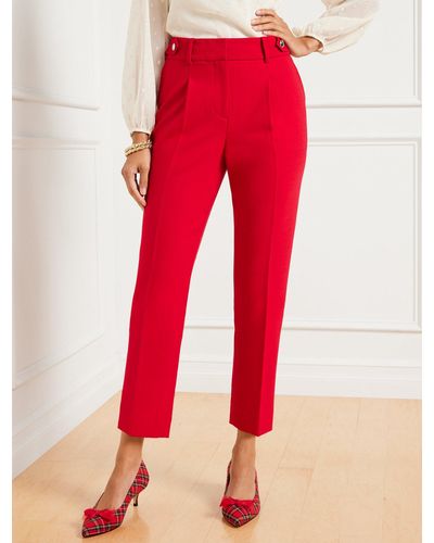 Talbots Tribeca Trousers - Red