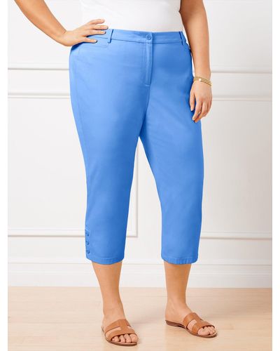 Talbots Perfect Skimmers Trousers - Blue