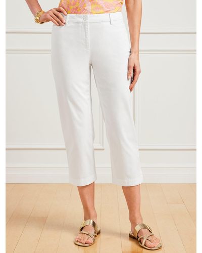 Talbots Perfect Skimmers Trousers - Natural