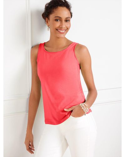 Talbots 180° Two-way Tank Top - Red