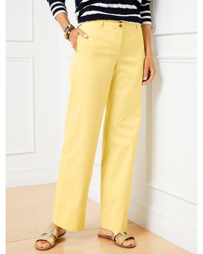Talbots New England Chinos Trousers - Yellow