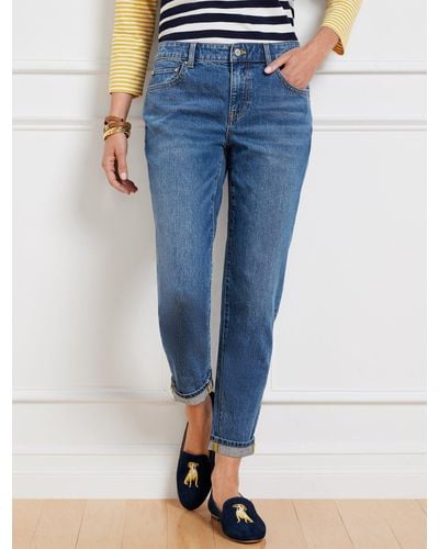 Talbots Everyday Relaxed Jeans - Blue