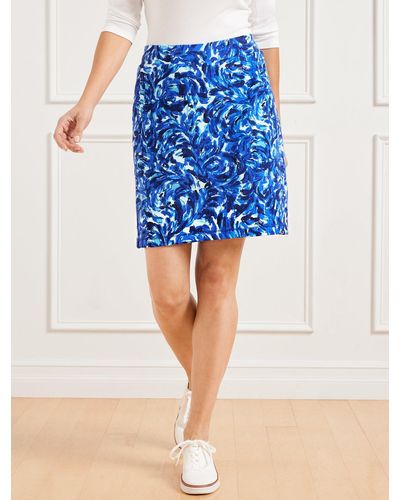 Talbots Everyday Stretch Skort - Blue