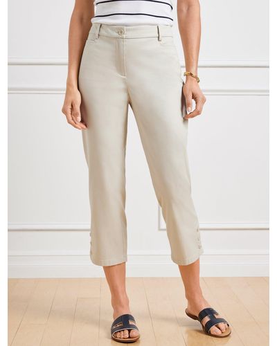 Talbots Perfect Skimmers Trousers - Natural