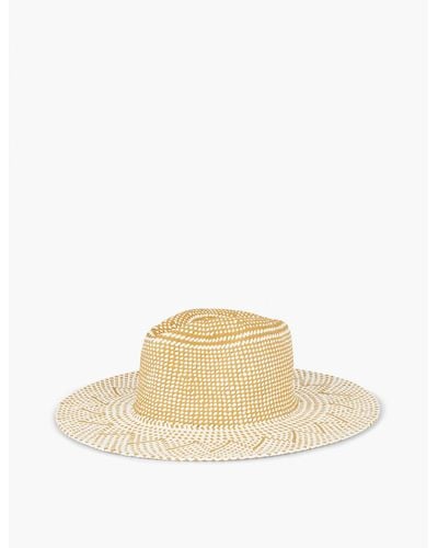 Talbots Hat Attack Luxe Packable Hat - Natural