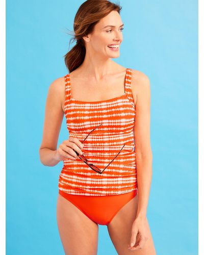 Miraclesuit ® Cabana Sumatra Stripe Tankini - Orange