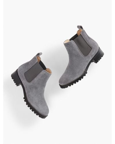Talbots Tish Chelsea Boots - Grey